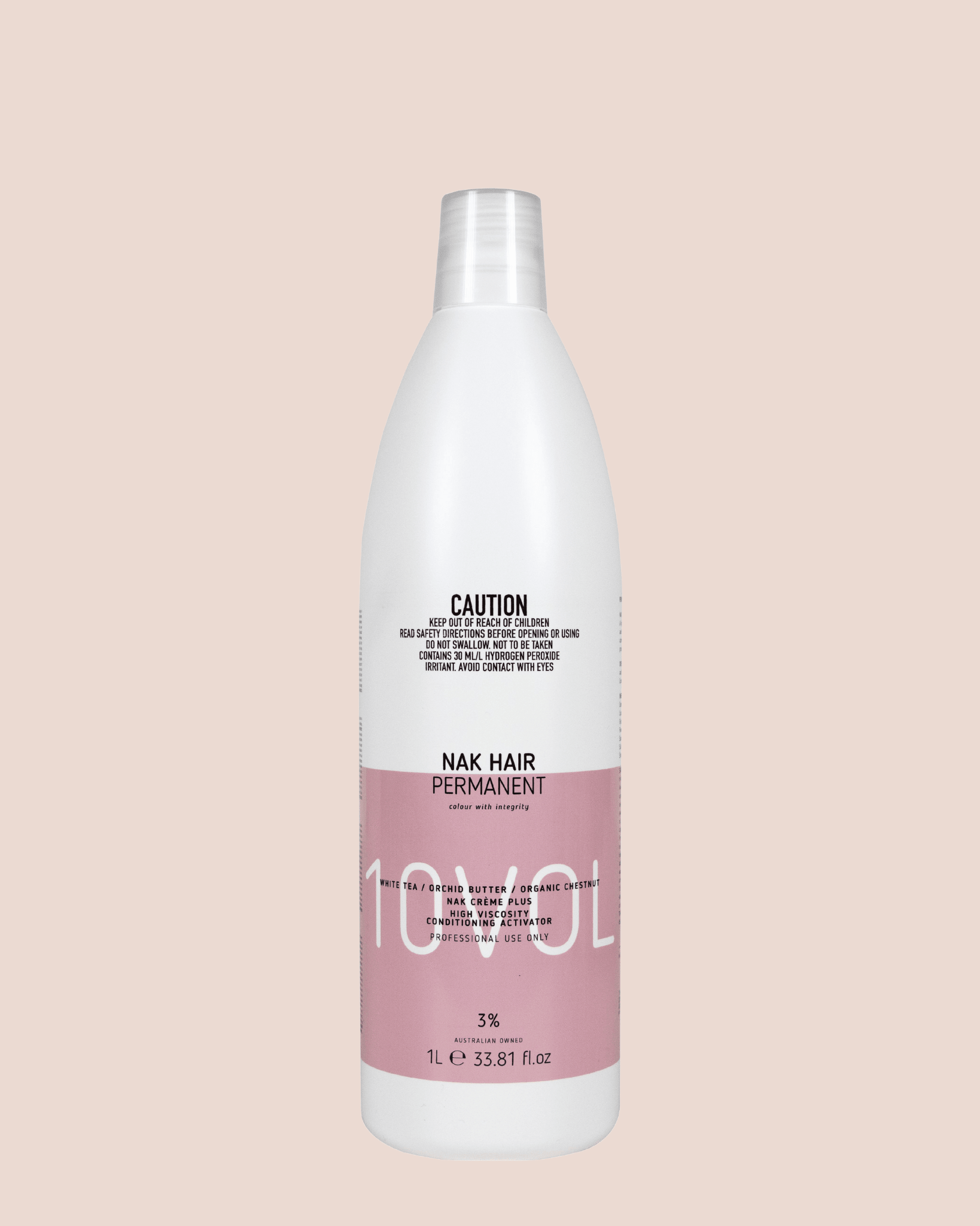 NAK 10 Vol Crème Activator 3%