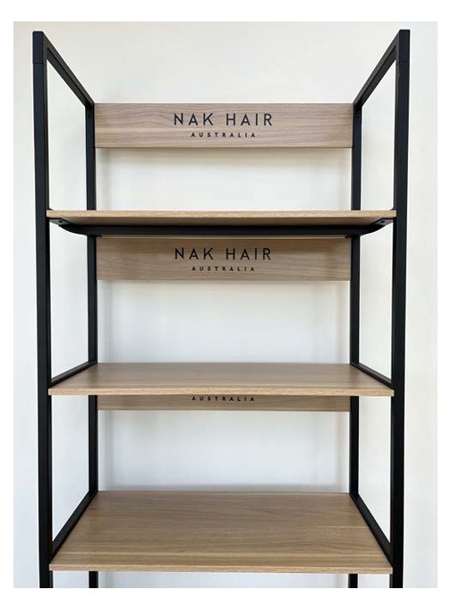 NAK Retail Display Stand Half
